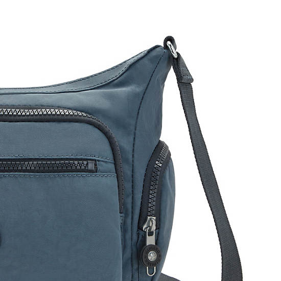 Bolsos Cruzados Kipling Gabbie Small Azul Marino Grises | MX 1132PJ